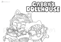 35 Printables Gabby’S Dollhouse Coloring Pages 37