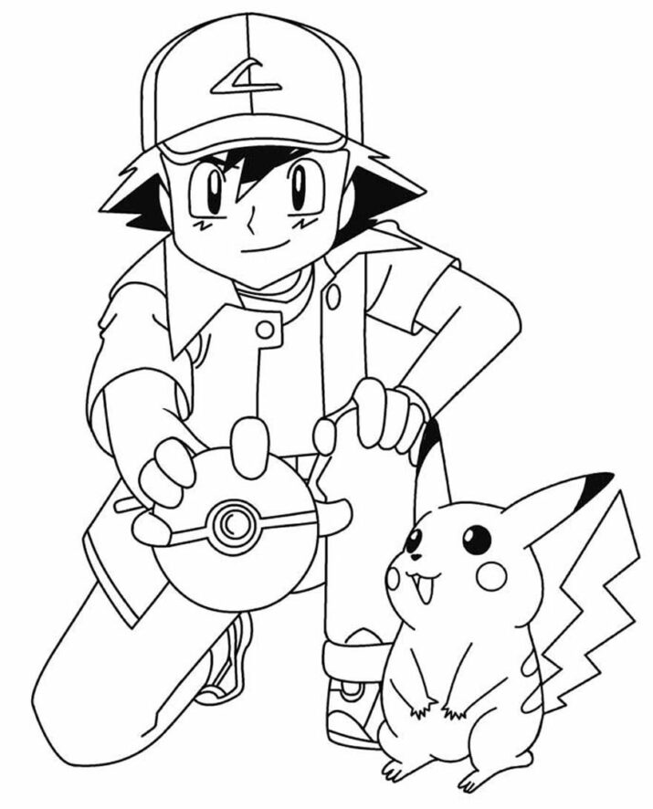 70+ Desenhos para colorir de Pokémon - Como fazer em casa