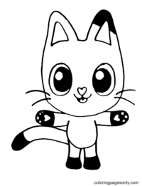 Adorable Pandy Paws Coloring Page - Free Printable Coloring Pages