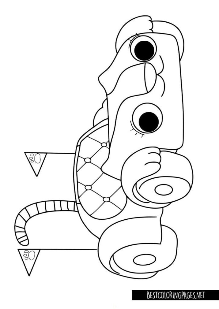 Carlita Gabbys Coloring Page - Free printable coloring pages