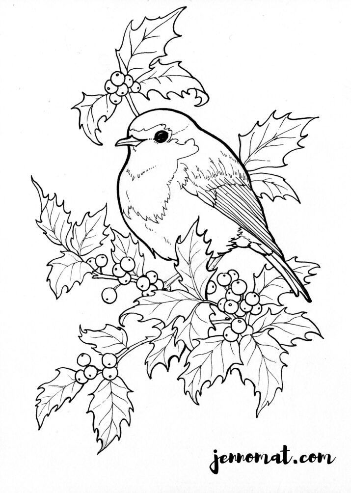 Coloring pages | Jenny Thalheim - the art of jennomat