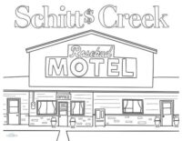 I'm Obsessed! Free Schitt's Creek Coloring Pages