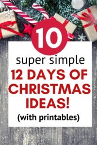 Unique 12 Days of Christmas Ideas For 2024 | SoFestive.com