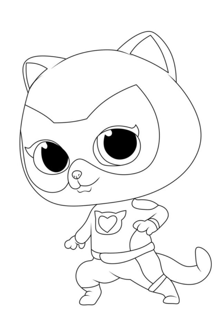 100+ Gabby Dollhouse Coloring Pages 44