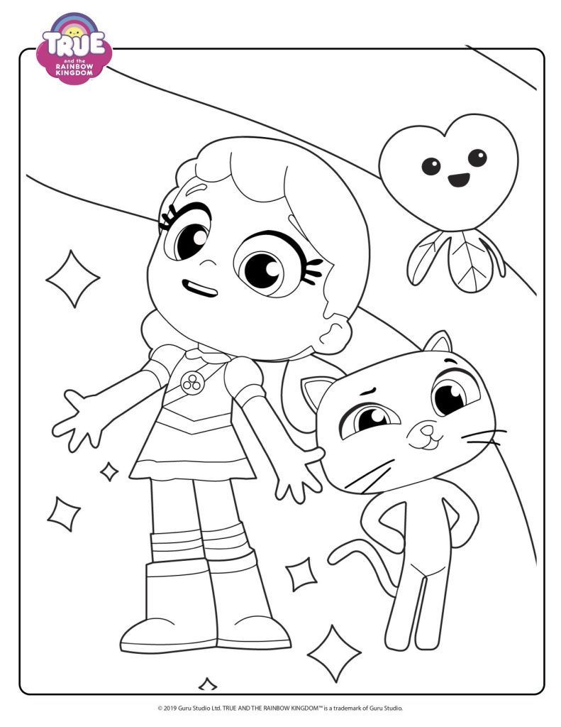 100+ Gabby Dollhouse Coloring Pages 80 - HappyAllKids.com