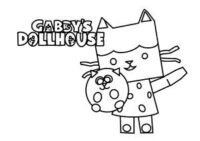 110+ Gabby’s Dollhouse Coloring Pages 117