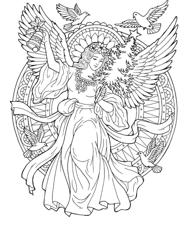 12 Free Christmas Coloring Pages / Drawings