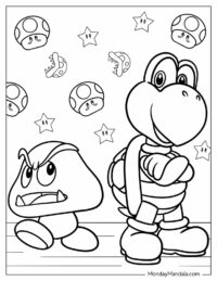 20 Goomba Coloring Pages (Free PDF Printables)
