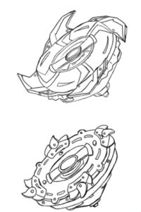 27+ Marvelous Photo of Beyblade Coloring Pages