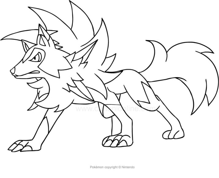 50 Printable Incineroar Coloring Pages 5