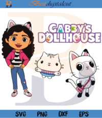 60 Printable Gabbys Dollhouse Coloring 50