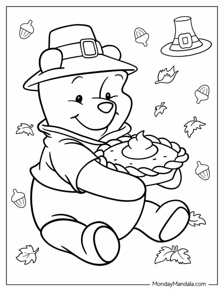 68 Autumn & Fall Coloring Pages (Free PDF Printables)