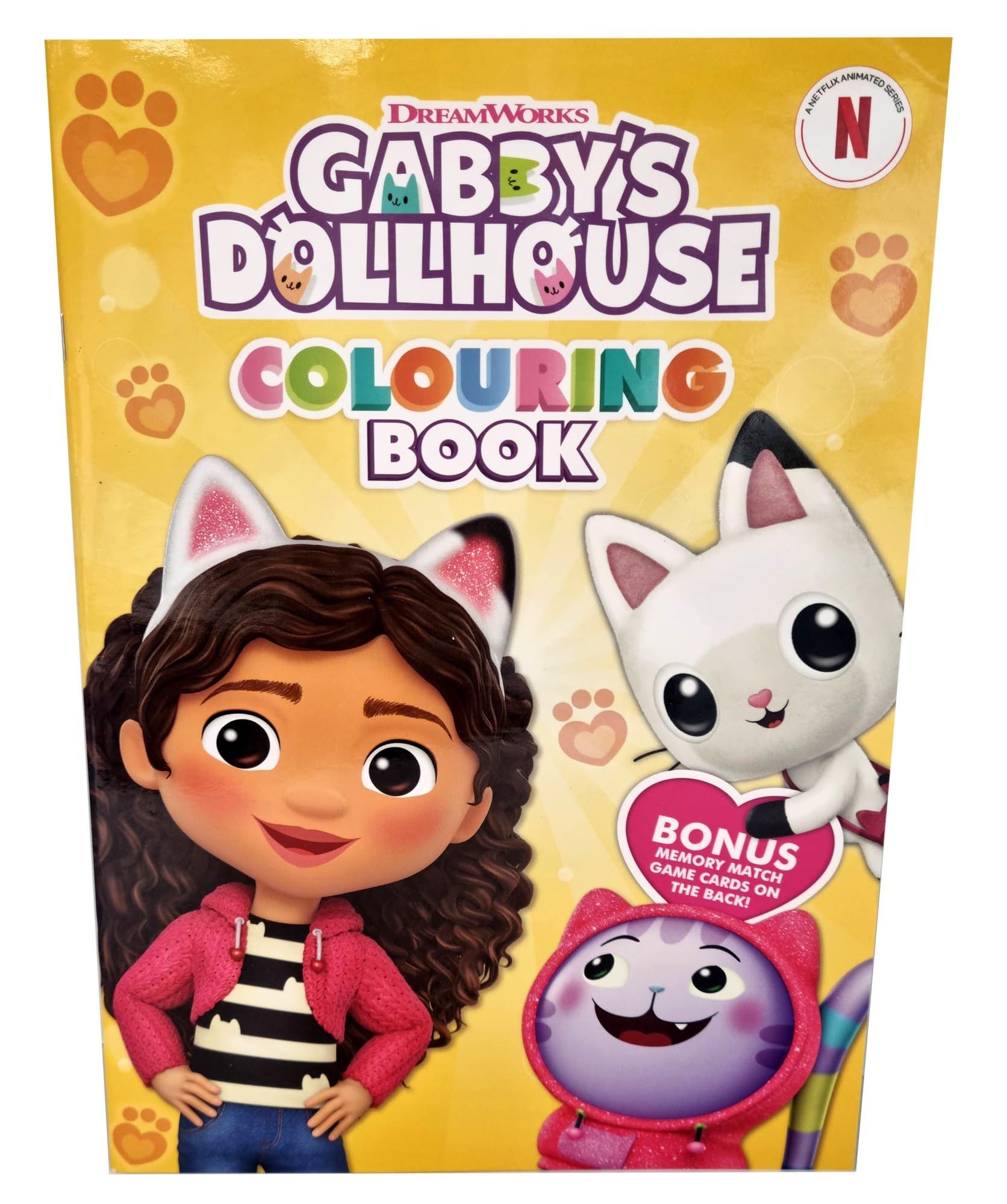 Allgator Gabby Dollhouse Colouring Book - HappyAllKids.com