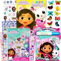 Bendon Gabby's Dollhouse Coloring Books Set for Girls - Bundle with Imagine Ink Kids Coloring Activity Book and More