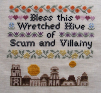 Bless This House - Mos Eisley Edition Cross-Stitch Pattern