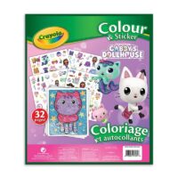 Crayola Colour & sticker - Gabby's Dollhouse