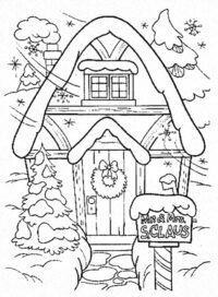 Creative Holiday Fun with Gingerbread House Coloring Pages