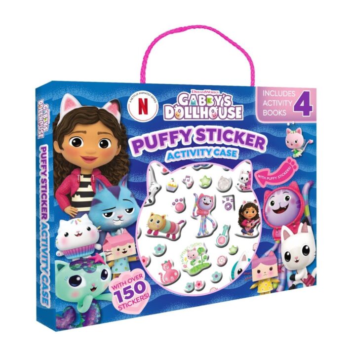 Dream Works Gabby's Dollhouse Puffy Sticker Activity Case