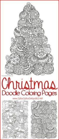 Free Christmas Coloring Pages for Kids & Adults