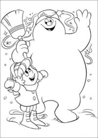 Free Printable Frosty the Snowman Coloring Pages - Best Coloring Pages For Kids