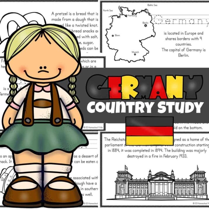 Germany for Kids Printable Book