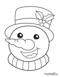 Printable Christmas Coloring Pages - Many Free Sheets