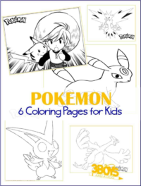 Printables: 6 Pokemon Coloring Pages