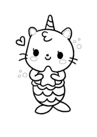 Save 60 Hello Kitty Mermaid Coloring Pages 21