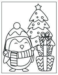 Countdown to Christmas Coloring Activity #freeprintables