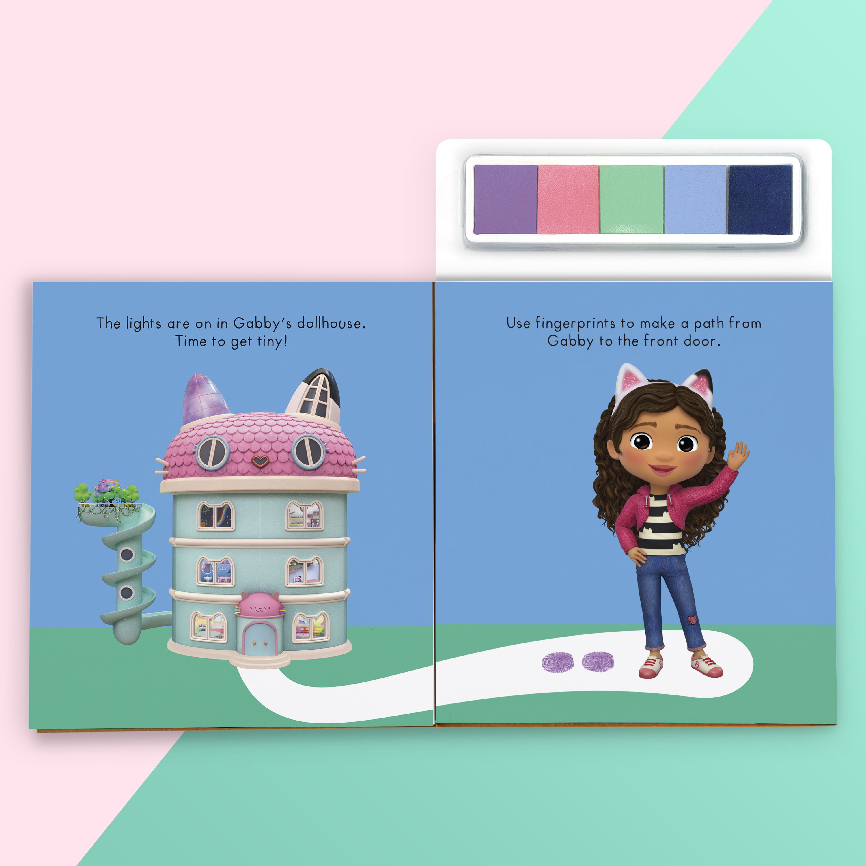 Gabby's Dollhouse Finger Prints - HappyAllKids.com