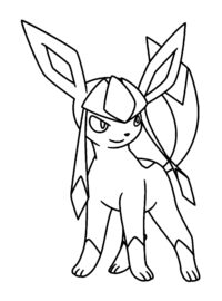 Glaceon Coloring Sheets