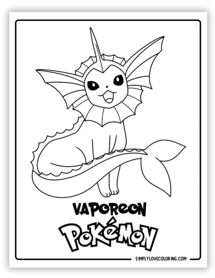 Pokemon Coloring Pages (Free PDF Printables)