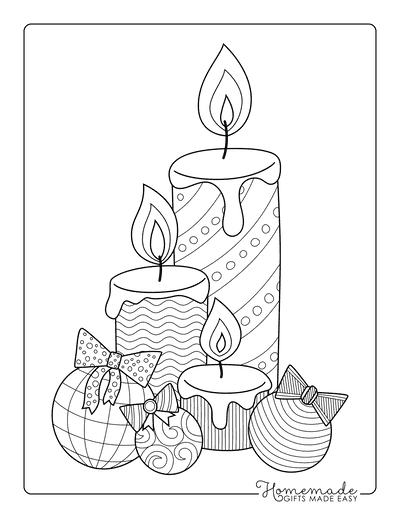 Printable Christmas Ornaments, Coloring Pages, & Blank Templates ...