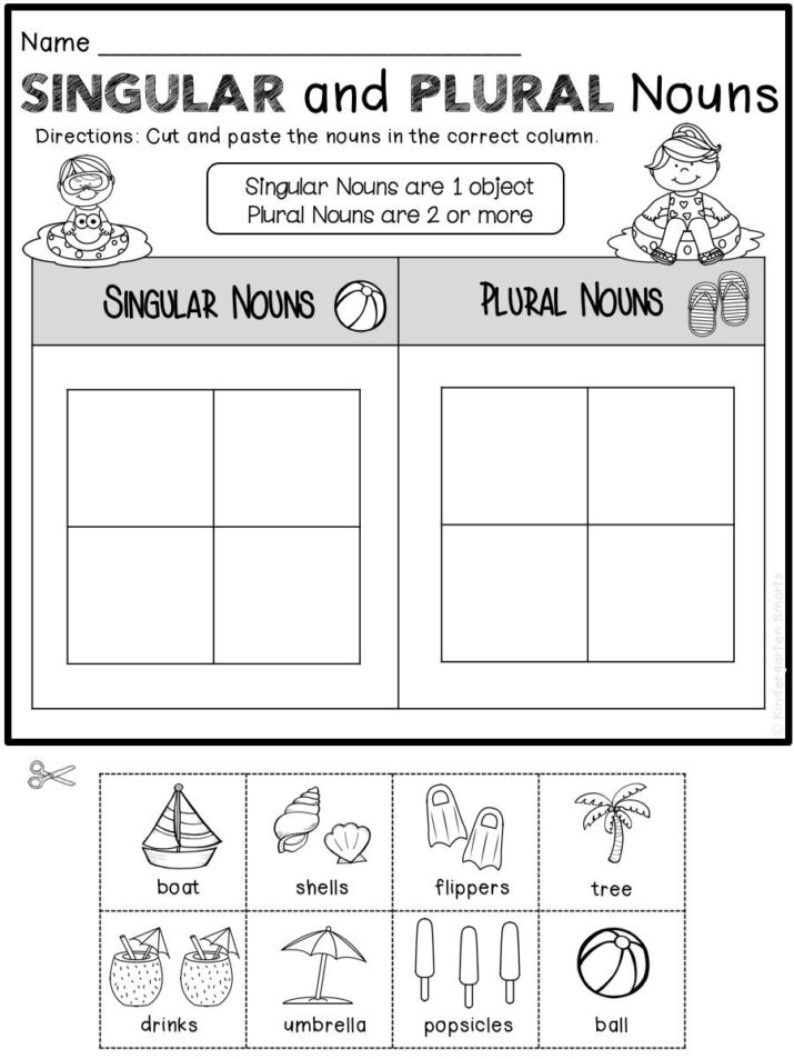 Summer Review with a freebie - Kindergarten Smarts