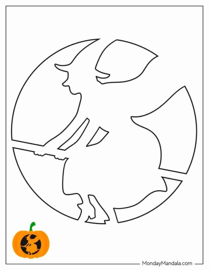 100 Pumpkin Carving Stencils (Free PDF Printables)