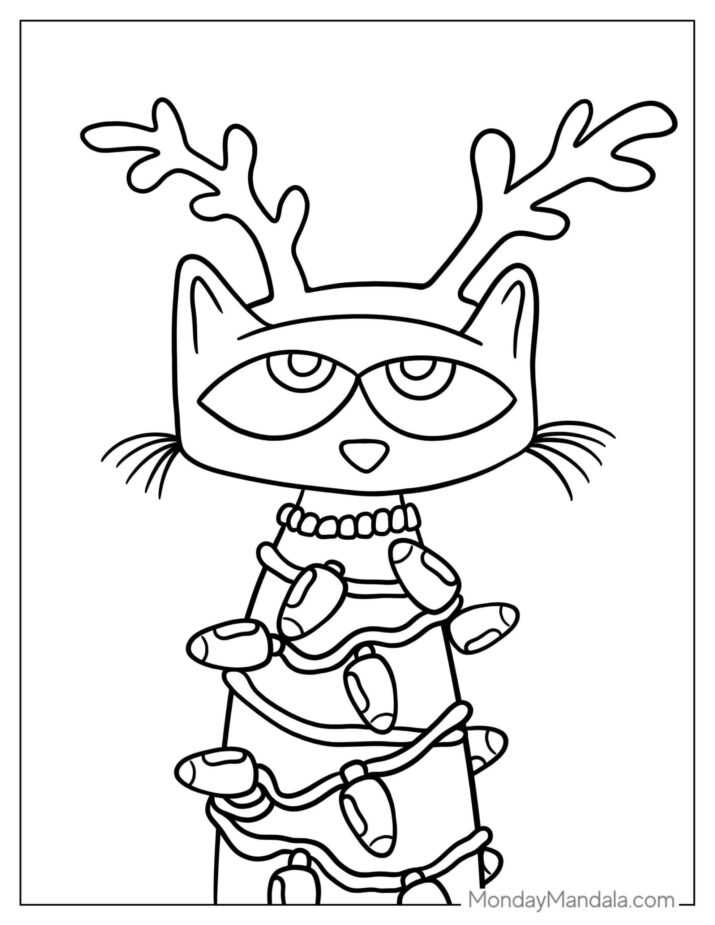 22 Pete The Cat Coloring Pages (Free PDF Printables)