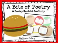 A Bite of Poetry (A Poetry Booklet Craftivity)
