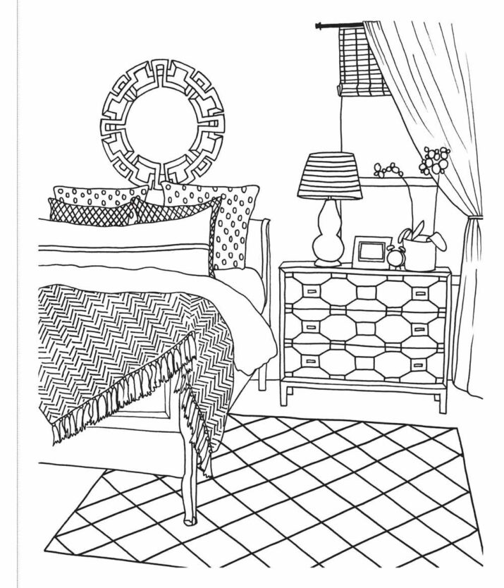 Coloring Pages Room