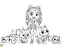 Colouring Pages Gabby at Evelynroberts