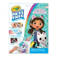 Crayola Color Wonder Mess-Free Colouring Pages & Mini Markers, Gabby's Dollhouse Multi