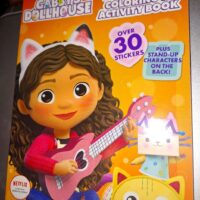 Dreamworks Toys | Gabbys Dollhouse Coloring Book W/ Stickers | Color: Orange | Size: Osbb