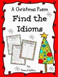 FREE- A Christmas Poem (Find the Idioms)