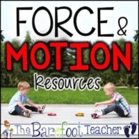 Force and Motion Science Kindergarten Activities for NGSS - Activity Bundle
