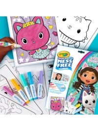 Gabbys Doll House Colour Wonder Colouring Book & Markers Set