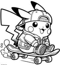 21 Pikachu Coloring Pages (Free Unique Printables) birdhousecoloringpages