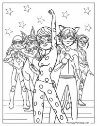 24 Miraculous Ladybug Coloring Pages (Free PDF Printables)