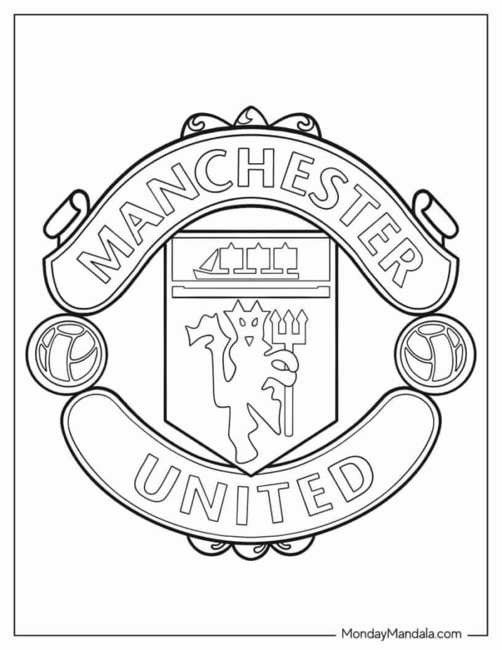 30 Soccer Coloring Pages (Free PDF Printables)