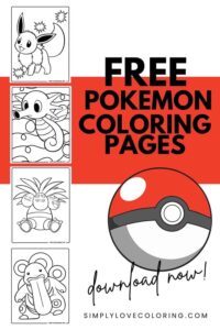 52 Pokemon Coloring Pages (Free PDF Printables)