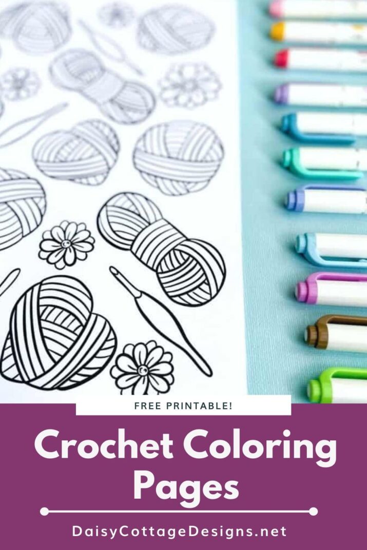 Crochet Coloring Pages