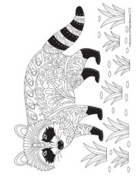 Fall Animal Adult Coloring Pages | Woo! Jr. Kids Activities : Children's Publishing